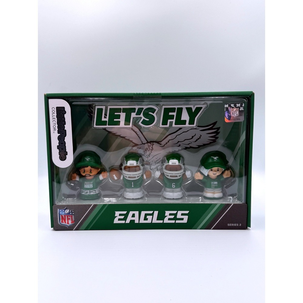 Fisher-Price Little People Collector Philadelphia Eagles NFL Series 2 HVH13 NEW